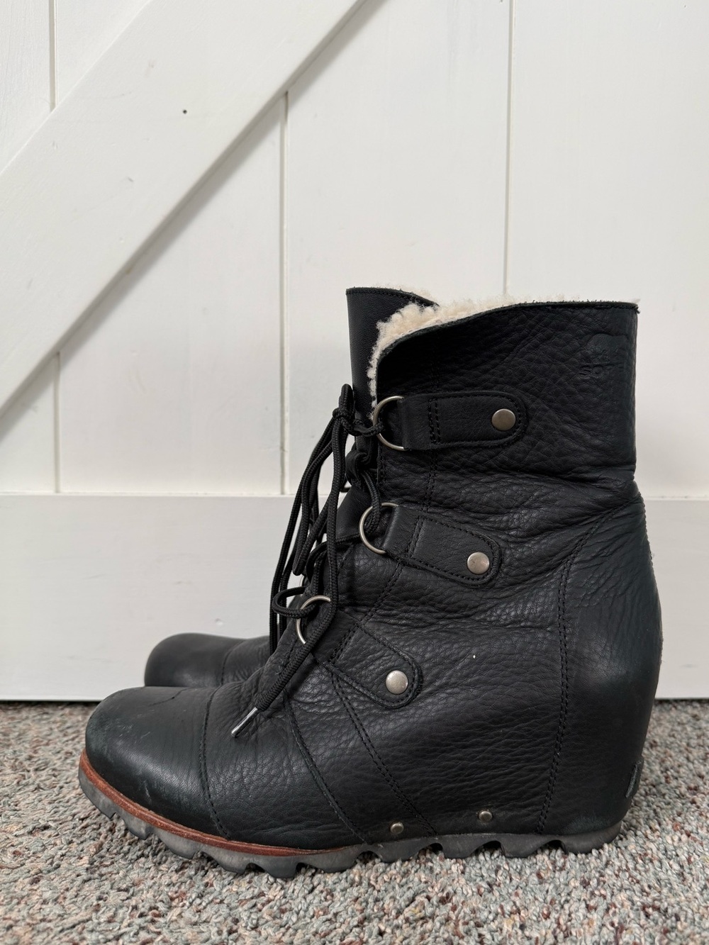 Sorel Joan of Arctic Wedge Mid Shearling Boot